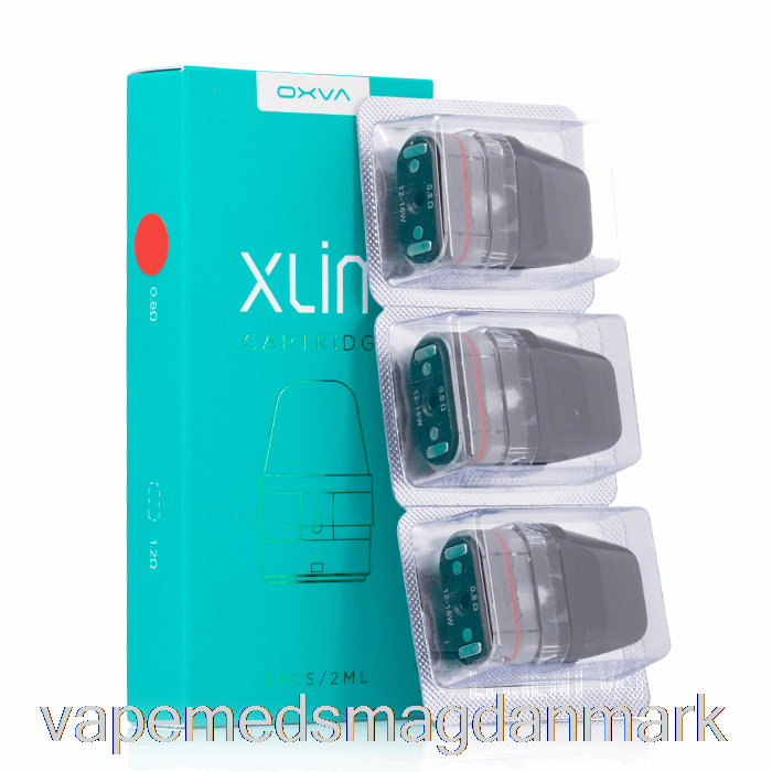 Vape Juice Oxva Xlim V2 Erstatning Pods 0,8ohm Xlim Pods